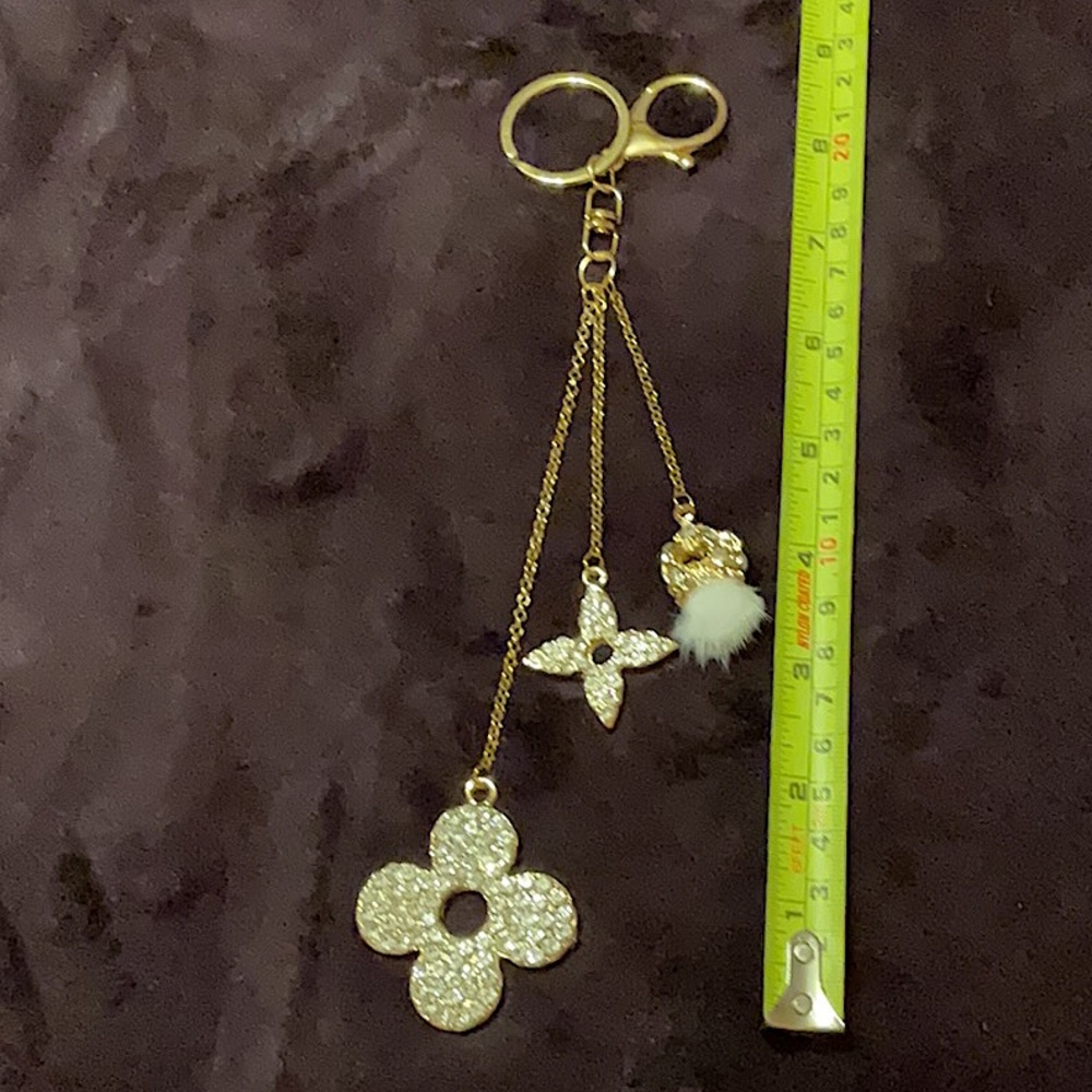 Bag Charm w/key ring